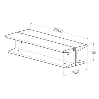 Banquette double BEAM