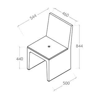 Chaise ELIUM