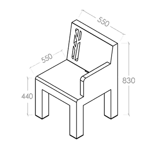 Fauteuil STAMP